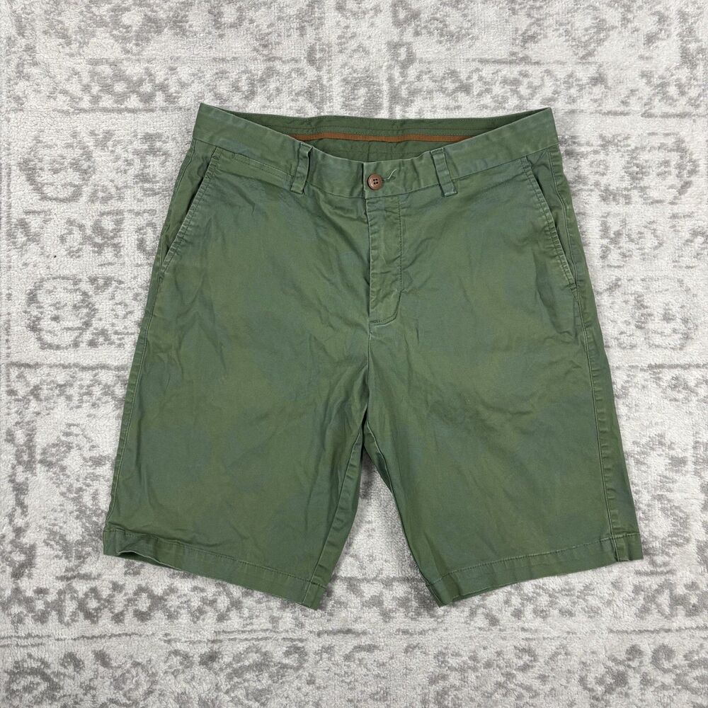 Tommy Bahama Shorts Mens Tropical Leaf Relax Cotton Flat Front Casual Size 33